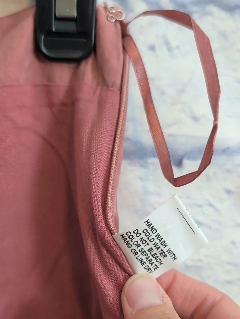 NWT Wild Honey Rose Pink Ruffle Hem Mini Skirt - Size Medium - Picture 5 of 5